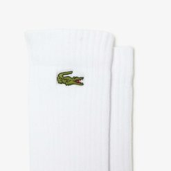 Chaussettes | LACOSTE Lot De 3 Paires De Chaussettes Montantes Lacoste Sport Unies