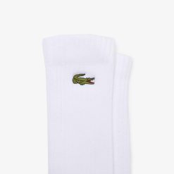 Chaussettes | LACOSTE Lot De 3 Paires De Chaussettes Montantes Lacoste Sport Unies