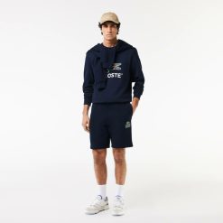 Sweatshirts | LACOSTE Sweatshirt Classic Fit En Molleton De Coton