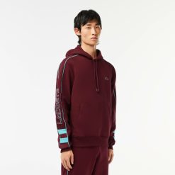 Sweatshirts | LACOSTE Sweatshirt Jogger A Capuche Et Details Contrastes