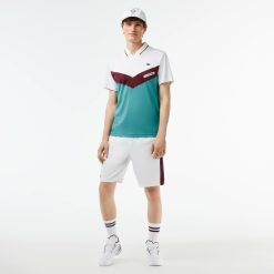 Vetements De Sport | LACOSTE Polo Lacoste Tennis X Daniil Medvedev Slim Fit Effet Sans Couture