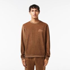 Sous-Vetements & Vetements D'Interieur | LACOSTE Sweatshirt D'Interieur En Velours De Coton