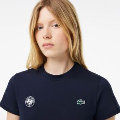 Vetements De Sport | LACOSTE T-Shirt Tennis Ultra-Dry Sport Edition Roland Garros