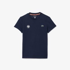 Vetements De Sport | LACOSTE T-Shirt Tennis Ultra-Dry Sport Edition Roland Garros