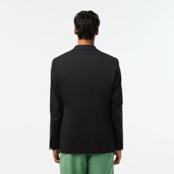 Manteaux & Vestes | LACOSTE Veste Homme Lacoste Slim Fit En Laine Extensible