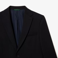 Manteaux & Vestes | LACOSTE Veste Homme Lacoste Slim Fit En Laine Extensible