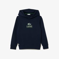 Vetements Garcon | LACOSTE Sweatshirt A Capuche En Coton