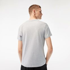 Vetements De Sport | LACOSTE T-Shirt Homme Lacoste Sport Regular Fit En Coton Biologique