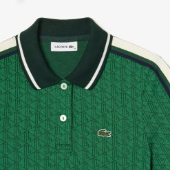 Polos | LACOSTE Polo Slim Fit Jacquard Monogramme Lacoste