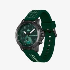 Montres | LACOSTE Montre Homme Endurance Multifonction En Silicone Vert