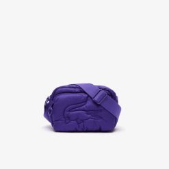 Sacs A Bandouliere | LACOSTE Sac Matelasse Puffy Croc