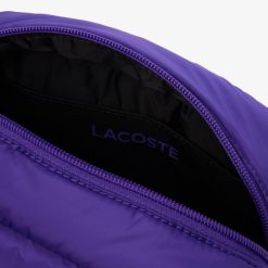 Sacs A Bandouliere | LACOSTE Sac Matelasse Puffy Croc