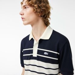 Polos | LACOSTE Polo Original L.12.12 Raye Fabrique En France