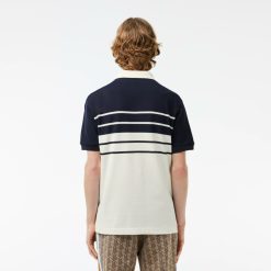 Polos | LACOSTE Polo Original L.12.12 Raye Fabrique En France