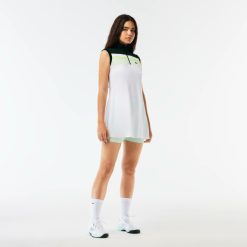 Vetements De Sport | LACOSTE Robe Tennis Avec Shorty En Fibres Recyclees