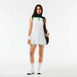 Vetements De Sport | LACOSTE Robe Tennis Avec Shorty En Fibres Recyclees