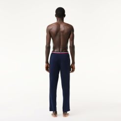 Sous-Vetements & Vetements D'Interieur | LACOSTE Pantalon De Pyjama Ceinture Tricolore En Jersey