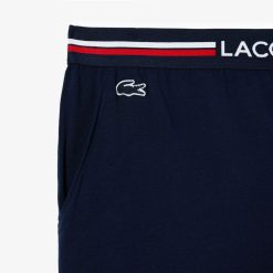 Sous-Vetements & Vetements D'Interieur | LACOSTE Pantalon De Pyjama Ceinture Tricolore En Jersey