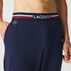 Sous-Vetements & Vetements D'Interieur | LACOSTE Pantalon De Pyjama Ceinture Tricolore En Jersey