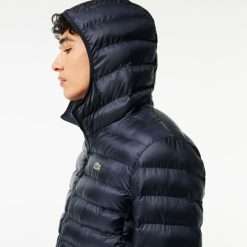 Manteaux & Vestes | LACOSTE Doudoune Homme Lacoste Matelasse Avec Capuche