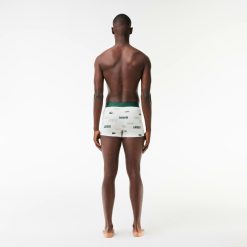 Sous-Vetements & Vetements D'Interieur | LACOSTE Lot De 3 Boxers Courts En Coton Stretch