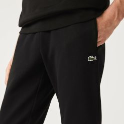 Pantalons & Shorts | LACOSTE Pantalon De Survetement Jogger Slim Fit Homme En Molleton De Coton Biologique