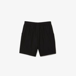 Vetements Garcon | LACOSTE Short Garcon Lacoste Sport En Taffetas Diamante