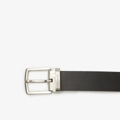 Ceintures | LACOSTE Coffret Ceinture Homme Lacoste Boucle Plate Et Boucle Ardillon