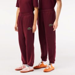 Pantalons & Shorts | LACOSTE Pantalon De Survetement Jogger Unie En Molleton De Coton Biologique