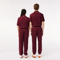 Pantalons & Shorts | LACOSTE Pantalon De Survetement Jogger Unie En Molleton De Coton Biologique