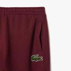 Pantalons & Shorts | LACOSTE Pantalon De Survetement Jogger Unie En Molleton De Coton Biologique