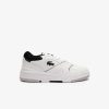 Sneakers | LACOSTE Sneakers Lineshot Homme En Cuir A Col Contraste