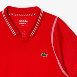 Vetements De Sport | LACOSTE Polo Homme Lacoste Tennis X Daniil Medvedev