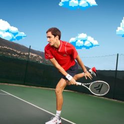 Vetements De Sport | LACOSTE Polo Homme Lacoste Tennis X Daniil Medvedev