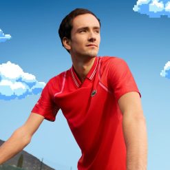 Vetements De Sport | LACOSTE Polo Homme Lacoste Tennis X Daniil Medvedev