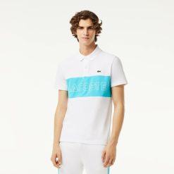 Polos | LACOSTE Polo Color-Block Regular Fit En Mini Pique Stretch