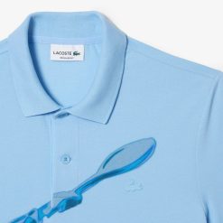 Polos | LACOSTE Lacoste Movement Polo En Pique Ultralight Imprime Lacoste