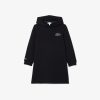 Vetements Fille | LACOSTE Robe Sweatshirt A Capuche En Molleton De Coton