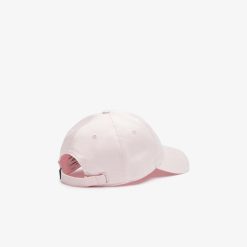 Chapeaux & Casquettes | LACOSTE Casquette Unie Ajustable Lacoste En Twill De Coton Biologique