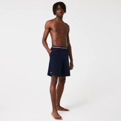 Sous-Vetements & Vetements D'Interieur | LACOSTE Short Pyjama Ceinture Tricolore