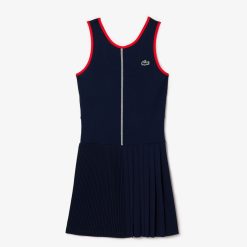 Vetements De Sport | LACOSTE Robe Tennis Ultra-Dry Stretch Avec Shorty Separe