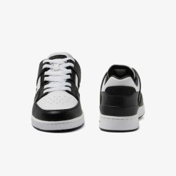 Sneakers | LACOSTE Sneakers Court Cage Homme En Cuir Tons Contrastes