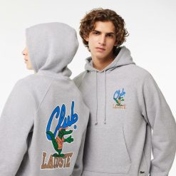 Sweatshirts | LACOSTE Sweatshirt Jogger Loose Fit Avec Imprimes Iconiques