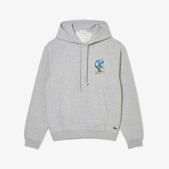 Sweatshirts | LACOSTE Sweatshirt Jogger Loose Fit Avec Imprimes Iconiques