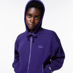 Sweatshirts | LACOSTE Sweatshirt Zippe Jogger En Molleton Gratte