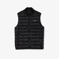 Manteaux & Vestes | LACOSTE Doudoune Homme Lacoste Sans Manche Deperlante Avec Rembourrage