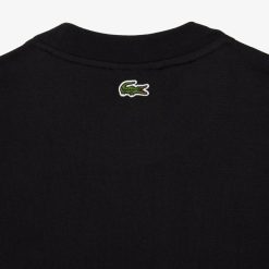 T-Shirts | LACOSTE T-Shirt En Jersey De Coton Epais Avec Badges