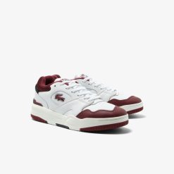 Sneakers | LACOSTE Sneakers Lineshot Homme En Cuir Avec Col En Mesh