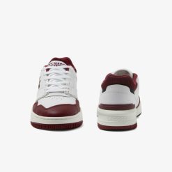 Sneakers | LACOSTE Sneakers Lineshot Homme En Cuir Avec Col En Mesh