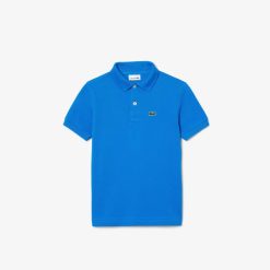 Vetements Fille | LACOSTE Polo Enfant Lacoste Regular Fit En Petit Pique Uni